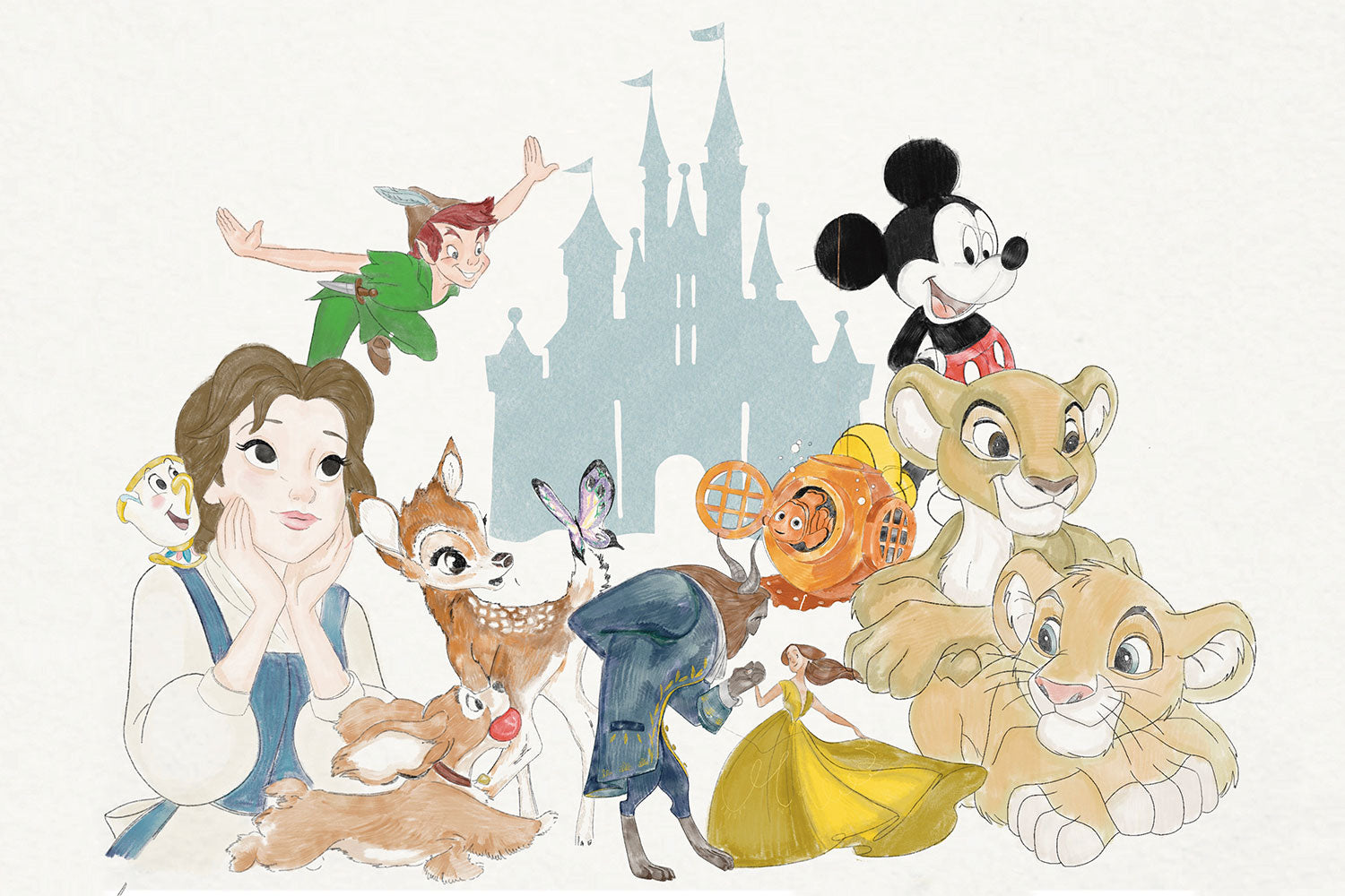 Ferienworkshop: Zauberhafte Welten – Eine Reise durch Disney - vom 10.08. bis 13.08.26