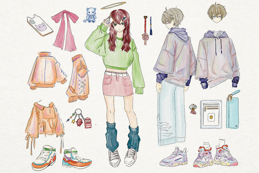 Wochenend-Workshop: Manga Modedesign - Kleidung zeichnen leicht gemacht - Samstag 25.10.25 von 14:00 bis 17:00 Uhr