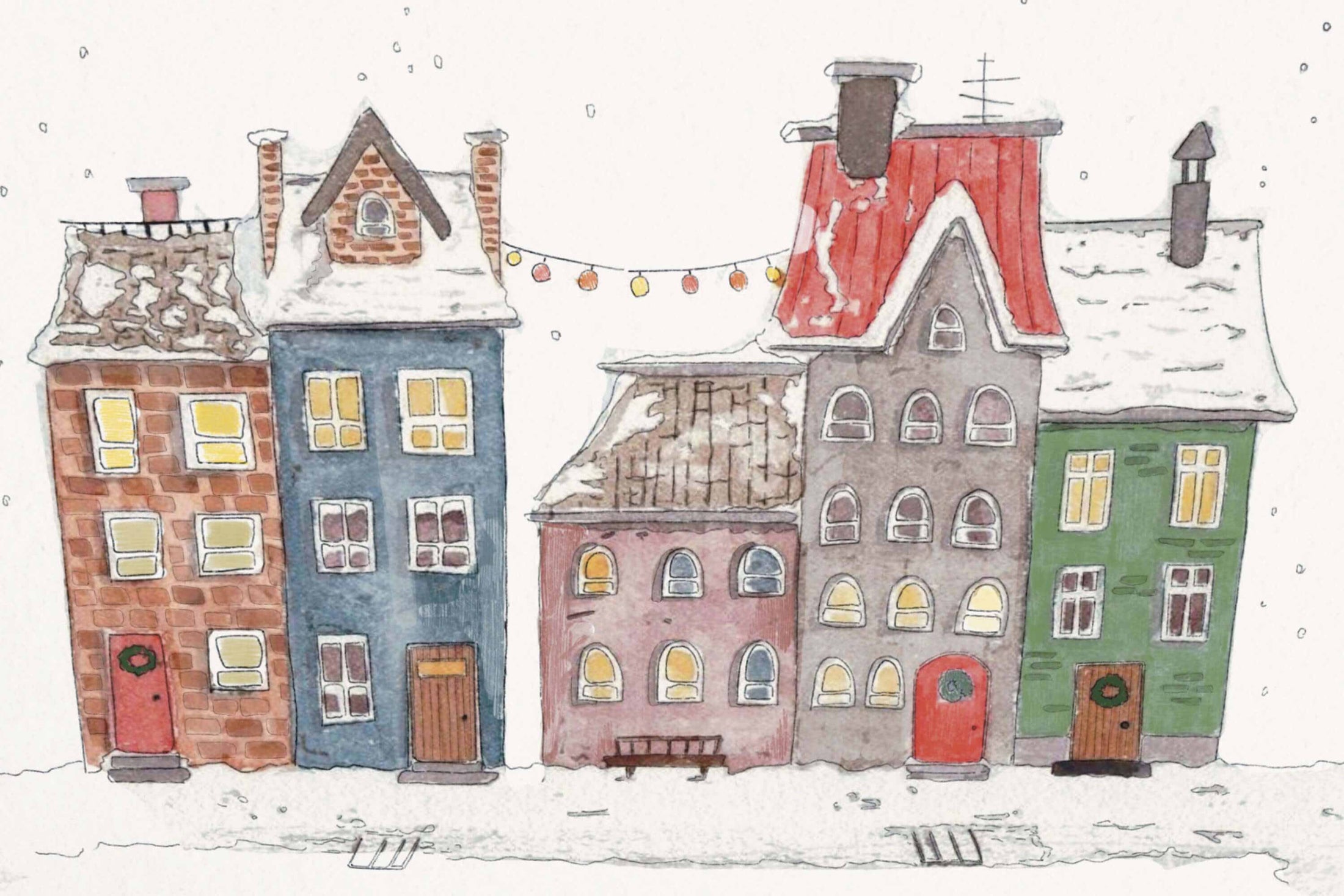 Wochenend-Workshop: Weihnachtliche Stadt - Samstag 06.12.25 von 10:00 bis 13:00 Uhr
