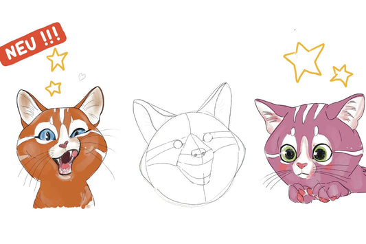 Wochenend-Workshop: Manga Katzen - Samstag 11.10.25 von 14:00 bis 17:00 Uhr