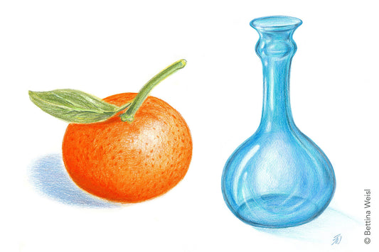 Wochenend-Workshop Kinder mit Eltern: Realistisches Zeichnen und plastisches Kolorieren - Samstag 29.11.25 von 10:00 bis 13:00 Uhr