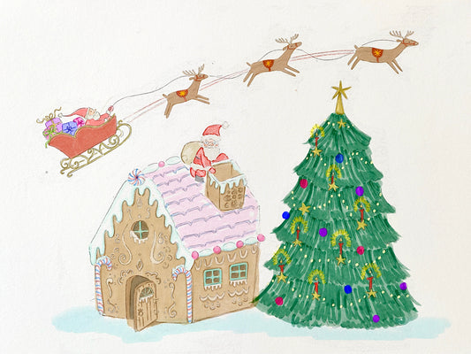 Wochenend-Workshop: Zauberhafte Weihnachtswelten zeichnen – Winterliche Szenen & Nikolaus-Motive gestalten - Samstag 28.11.26 von 14:00 bis 17:00 Uhr