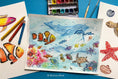 Bild in Galerie-Betrachter laden, Wochenend-Workshop: Aquarellkurs – Die geheimnisvolle Welt der Meere - Samstag 07.03.26 von 10:00 bis 13:00 Uhr
