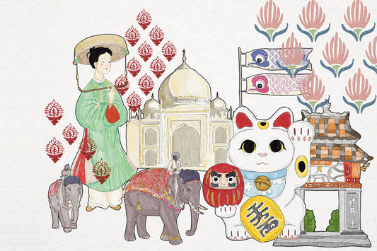 Ferien-Workshop: Reise nach Asien – vom 11.08. bis 14.08.25