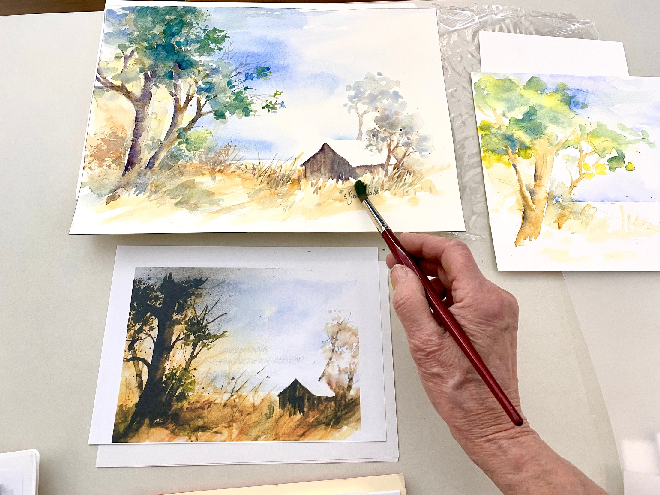 Blockkurs – Grundlagen der Aquarellmalerei – montags - 12.10. bis 30.11.26