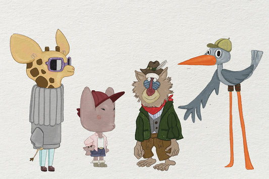 Wochenend-Workshop: Lustige Comic-Tiere- Samstag 24.10.26 von 14:00 bis 17:00 Uhr