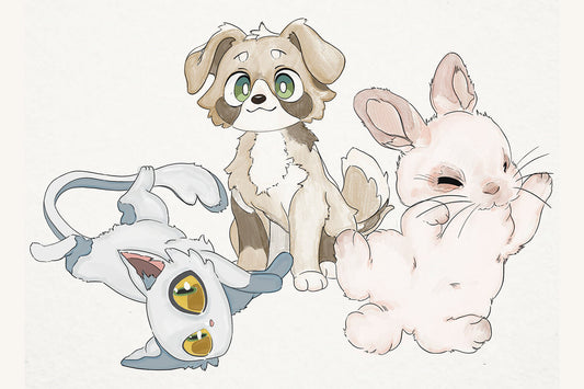 Wochenend-Workshop: Manga Haustiere – Samstag 27.06.26 von 14:00 bis 17:00 Uhr