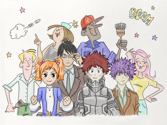 Wintersemester – Manga & Comics - Eigene Charaktere gestalten – sonntags vom 20.09.26 bis 07.02.27