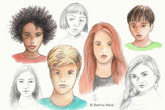 Wochenend-Workshop: Portrait zeichnen – Gesichter der Welt